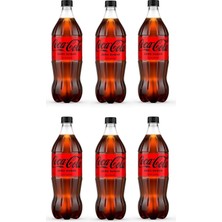 Coca-Cola Zero Şekersiz 6 x 1 lt