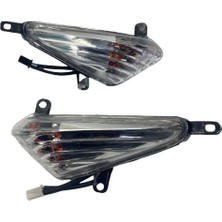 Super Moto  Honda Cbf 150 Ön Sinyal Takımı Beyaz Renk Oem