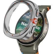 Newpole Samsung Galaxy Watch 7 40MM Watch Için Ekran Koruyucu Kılıf Watch Ultra Görünümlü Kılıf Tam Kaplayan Kasa Koruyucu Kılıf Ultra Görünümü Veren Kılıf Samsung Galaxy Watch 7 40MM ile Uyumludur