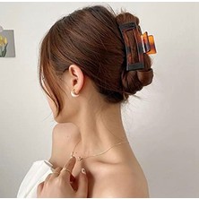 Uras Desing Kore Model Büyük Boy Mandal Saç Tokası