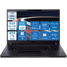 Acer Travelmate P2 Intel Core I5-1235U 64GB 1tb SSD Intel UHD Graphics Fhd 15.6" Windows 11 Pro Taşınabilir Bilgisayar TMP215WP08 + Zettaçanta