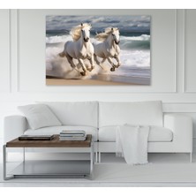 Allure Art Design Asil Koşan Atlar Kanvas Tablo Asil Atlar Kanvas Tablo