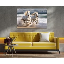Allure Art Design Asil Koşan Atlar Kanvas Tablo Asil Atlar Kanvas Tablo