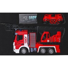 Greatmark HJ8002-1 Kumandalı Metal Itfaiye 1:12 -Gepttoys