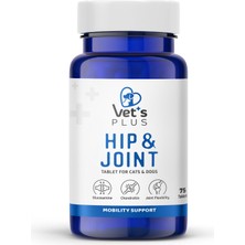 Vet's Plus Hip&joint Glukozamin Tablet 75'li (Kedi ve Köpekler İçin)