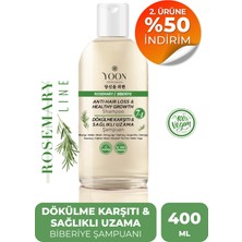 Yoon Saç Sağlıklı Hızlı Saç Uzamasına Yardımcı 7 Aktifli Biberiyeli Tuzsuz Şampuan 400ML