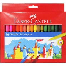 Faber-Castell Unicolor Keçeli Kalem 36 Renk (554236)