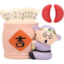 Toyra Fortune Isı Heykelciği Fengshui Üstü Heykeli Dolap Odası I B (Yurt Dışından)