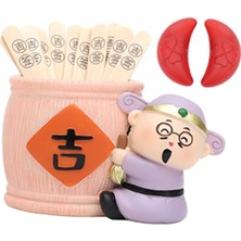 Toyra Fortune Isı Heykelciği Fengshui Üstü Heykeli Dolap Odası I B (Yurt Dışından)