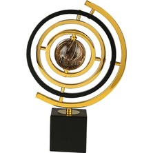 Toyra Modern Dekor Dönen Küre Minimalist Giriş Kitaplık Üstü L (Yurt Dışından)