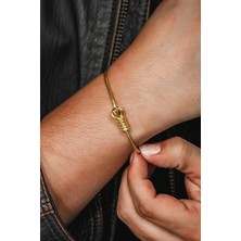 Osmanlı Gümüş Erkek Gümüş Bileklik - El Yapımı Altın Kaplama (Kararmaz) Zahit Erkek Bileklik Kelepçe