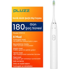 Pluzz R101A Smart Sonik Şarjlı Diş Fırçası 180 Gün Şarj Süresi