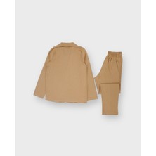 RG Brand Genç Erkek %100 Keten Kumaş Takım Elbise, 3'lü Takım_RG3361