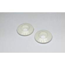Ebru Plastik Vida Pulu 15mm, Delik: 5 mm - 1000 Adet