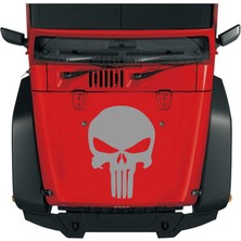 Sticker Usta Punisher Kurukafa Araba Oto Motosiklet Karavan Sticker 00490
