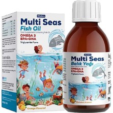 Miraderm Balık Yağı Multi Seas Omega 3 Oil Portakal Aromalı 150  ml