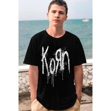 Rock&Roll Korn Siyah Erkek Tişört