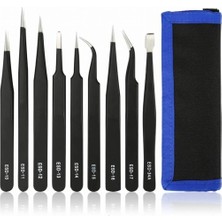 Cımbız Seti 9 Parça Paslanmaz Çelik Prolink PB-005