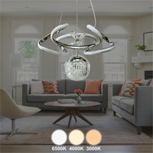 Dron LED Avize (3 Işık Rengi)