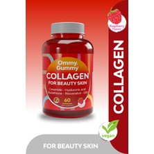 Ommy Gummy Collagen Cilt Vitamini 60 Adet ( Kolajen, Seramid, Hyaluronik Asit, Resveratrol, Q10 )