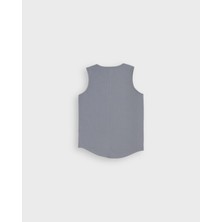 RG Brand Genç Unisex Işlemeli Kolsuz T-Shirt