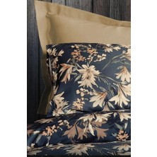 Issimo Home Dijital Baskı Pamuksaten Çift Kişilik Nevresim Takımı Vongale