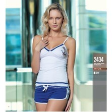 Open Cart Yeni Sezon Icgy 2434 Love Sea Baskili Şortlu Takim Kampanya