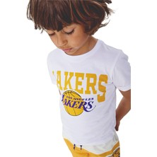 Lakers Baskılı Erkek Çocuk T-Shırt