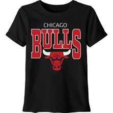 Chıcago Bulls Baskılı Erkek Çocuk T-Shırt
