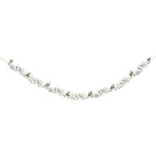 Meri Meri - White Blossom Garland - Beyaz Çiçekli Asılan Süs