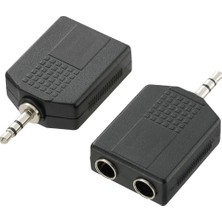 Estello EB-1012 3.5mm Stereo - 2x6.3mm Mono Çevirci Adaptör