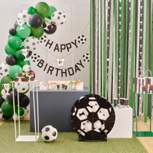 Ginger Ray - Bunting Football Birthday Customisable - Happy Birthday Futbol Asılan Süs