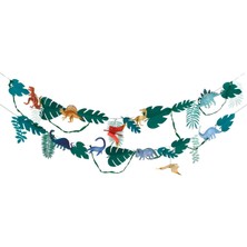 Meri Meri - Dinosaur Garland - Dinozor Asılan Süs