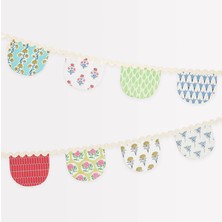 Meri Meri - Molly Mahon Fabric Garland - Molly Mahon Kumaş Asılan Süs