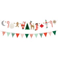 Meri Meri - Christmas Characters Garland - Yeni Yıl Karakterler Asılan Süs