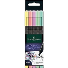 Faber-Castell Faber Grip Finepen Pastel Renk 5’li 2022