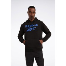 Reebok Rı Ft Big Logo Oth Hood Siyah Erkek Sweatshirt