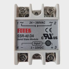 Ssr-40Da Solid State Röle 40A (Geliştirme Kartlarıyla Uyumlu)