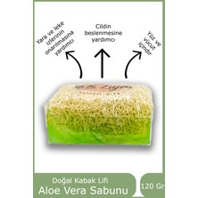 Lujeu 3 Lü  Doğal Kabak Lifli Aloe Vera Sabunu