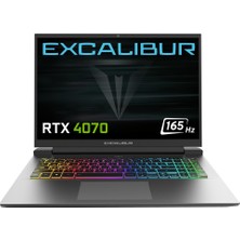 Excalibur G911.1390-DQ70X-C Intel Core I9 13900HX 32GB 1tb SSD RTX4070 WİN11 16" Taşınabilir Bilgisayar