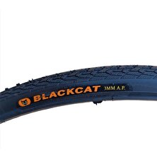 Bike Sky Black Cat 700X25 3mm Zırhlı Yol Bisikleti Dış Lastik