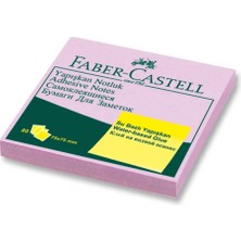 Faber-Castell Faber Castell Yapışkan Notluk Harmony 75 x 75 mm Mor