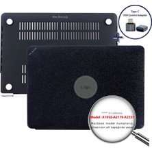 McStorey Macbook Air M1 Kılıf 13inç Simli G1505 (TouchID'li M1 Air) A2337 A2179 A1932 ile Uyumlu