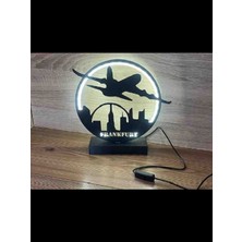 LED Işıklı Uçak