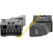 Srk Cam Kaldırma Anahtarları 7330 Cam Açma Dügmesı Teklı Sol Iç Siyah Ducato