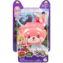 Mattel Polly Pocket Sevimli Hayvanlar Kompakt Oyun Seti Kızıl Panda GYV99-HKV49