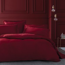 Yataş Dora Saten Battal Boy Nevresim Takımı - Kırmızı