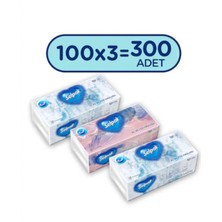 Selpak El ve Yüz Havlusu 100 Lü 3X100(300 Adet)