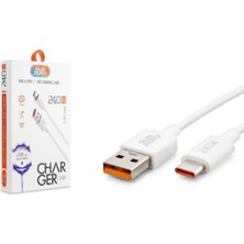 240W Usb/type-C Turbo Telefon Şarj Kablosu