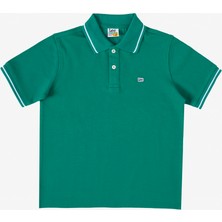 Lee Regular Fit Normal Kesim %100 Pamuk Polo Yaka Kırmızı Çocuk T-shirt